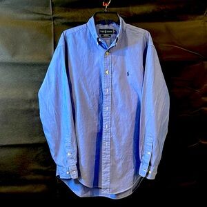 Blue Ralph Lauren Yarmouth 16 34/35 dress shirt
